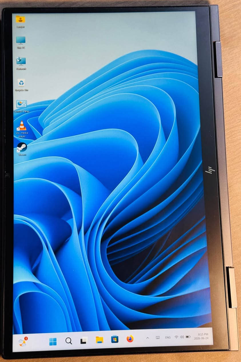 للبيع HP Envy x360 15-ee || لابتوب قلاب 2in1 

✅ المواصفات:

• AMD Ryzen ((5)) 5500U Processor

• AMD Radeon Graphics

• RAM 8GBقابل للتطوير 

• SSD 512GB

•Windows 11 Pro

• شاشة 15.6 إنج Full HD Touch

• يدعم اللمس المتعدد (10 Touch Points)

• قابل للدوران 360° والتحول إلى تابلت

• نظام 64-bit

• منفذ Type C 

•منفذ SSD

✅ المميزات:

• مستخدم لفترة قليلة لغرض Ms Office فقط

• خال من أي مشاكل فنية أو أعطال

• بطارية ممتازة

• الشاحن الأصلي موجود

• أداء سريع بفضل معالج Ryzen 5 وقرص SSD

• شاشة لمس مريحة للعمل والتصفح والرسم والتصميم

• تصميم أنيق وفئة HP Envy المعروفة بالفخامة والجودة

• يدعم تسجيل الدخول بصمة اصبع لزيادة الأمان وسهولة الاستخدام

•🎨 مناسب لمصممي الجرافيك والعمل على Photoshop وIllustrator وCanva وتصميم السوشيال ميديا والمطبوعات، بالإضافة إلى الأعمال المكتبية والدراسة والاجتماعات الأونلاين مع شاشة لمس تدعم العمل الإبداعي بشكل مريح.

✅ مناسب للعمل، الدراسة، التصميم، للالعاب ، مشاهدة الأفلام والمسلسلات والاستخدام اليومي

📍 الموقع: بغداد

📩 للاستفسار المراسلة على الخاص بغداد, العراق


**إذا كنت صاحب هذا الإعلان وتريد حذفه لأي سبب، رجاءا أرسل رسالة إلى الدعم الفني**