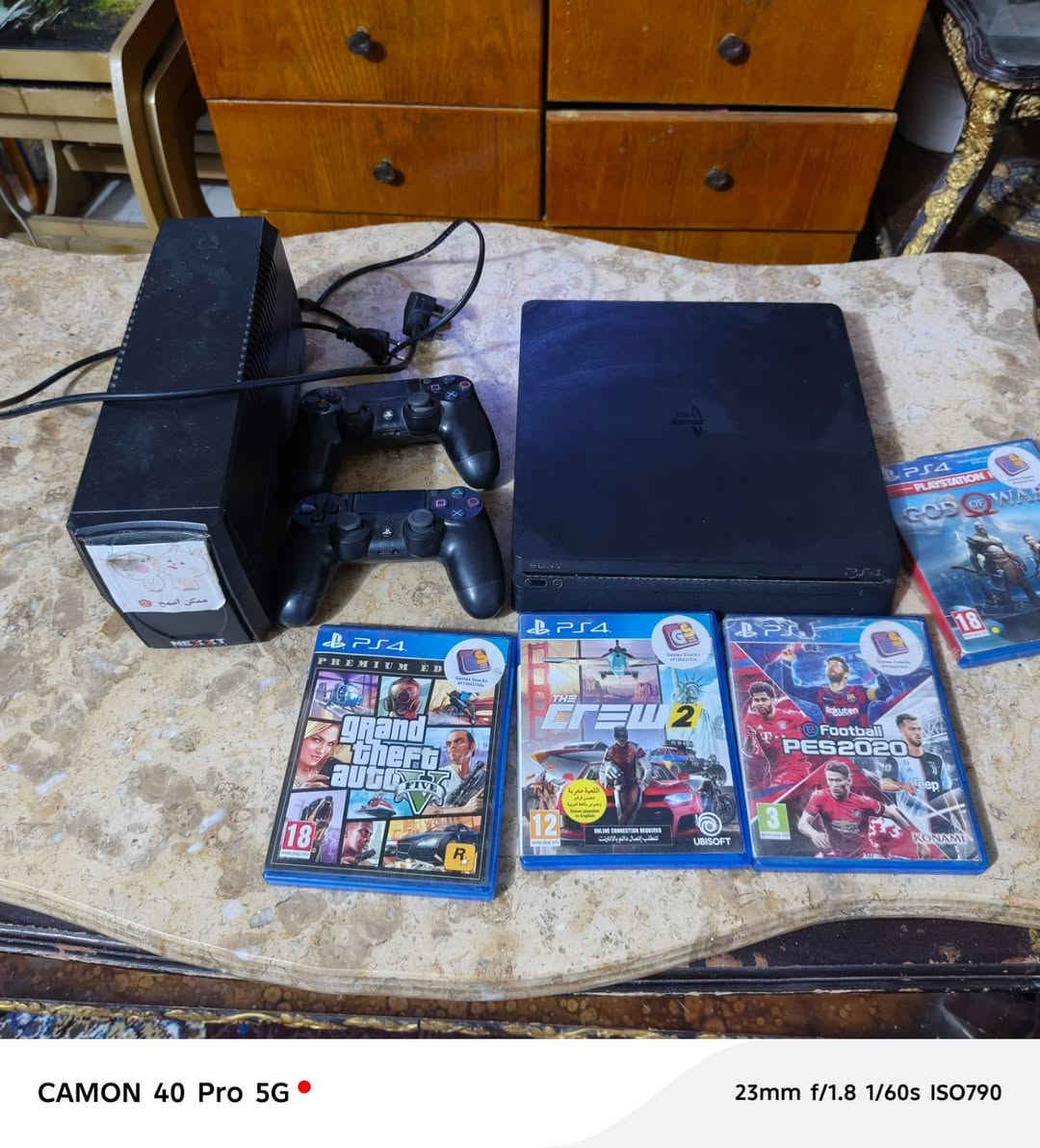 بلي 4سلم بل جيس لا مفتوح لا مصلح كرتونته وياه جهاز حمايه ويا جوستاكت ثنين ويا 4اقراص ويا ما مهكر غراضه كامله 275او بي مجال كلش قليل ما متواجد عل فيس اتصل ***********
