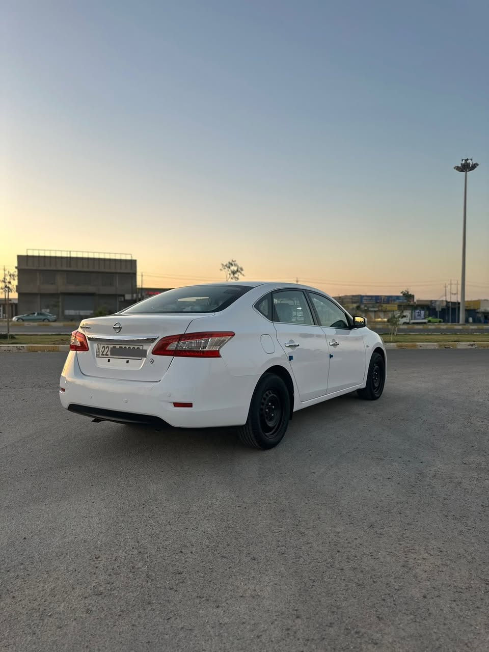 نيسان سنترا خليجي كفاله عامه
موديل ١٩
رقم اربيل
تبريد قطعتين
داخل بيجي
ماشيه 144 الف
على وضع الشركه استخدام شخصي
تخم تاير
كير محرك كفاله 
السعر 128$
الاتصال ***********
