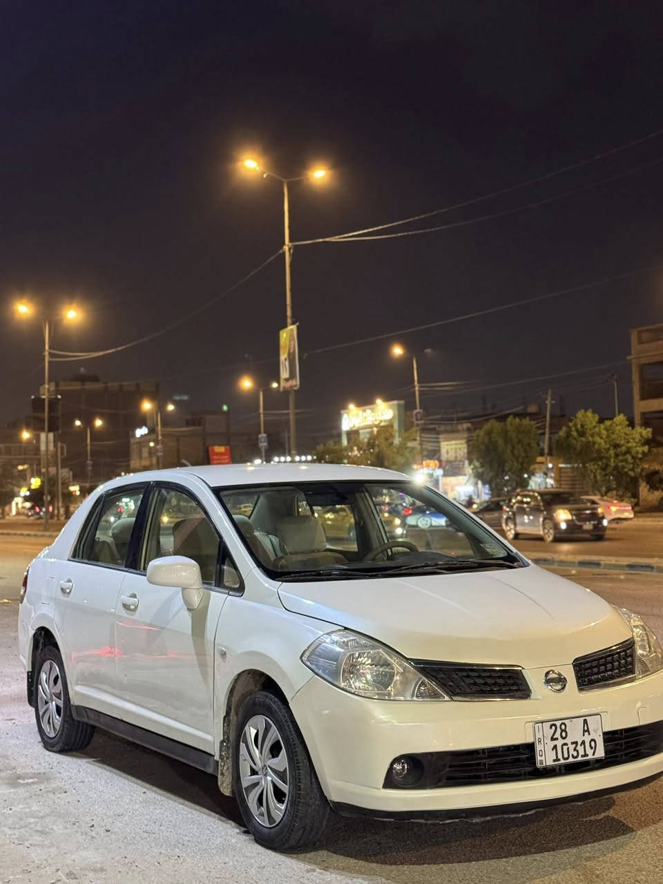 سلام عليكم نيسان تيدا ياباني رقم نجف نكليزي بأسمي
مديل 2009 
مكينه جديده بلكارتون 1600
كير جديد حداديه 100/100
مكفوله السياره من الضربه والصبغ فقط بنيد صبغ اني صابغه بأيدي جماليه
السياره جديده بمعنى الكلمه وستخدام شخصي
تبريد جديد منضومه كامله جديده 
جام اوتو 
كهربائيات كلها شغاله ماناقصه اي شي

مكان السياره نجف 
السعر 85 وبيها مجال بسيط
رقم الهاتف:-‭0778 255 6684‬
