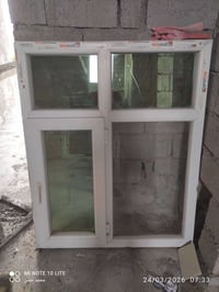 شباك بلاستك للبيع العرض ١١٢ الأرتفاع ١٣٧ السعر ٦٠  ٠٧٨٢٤٢٤٣٢٠٣