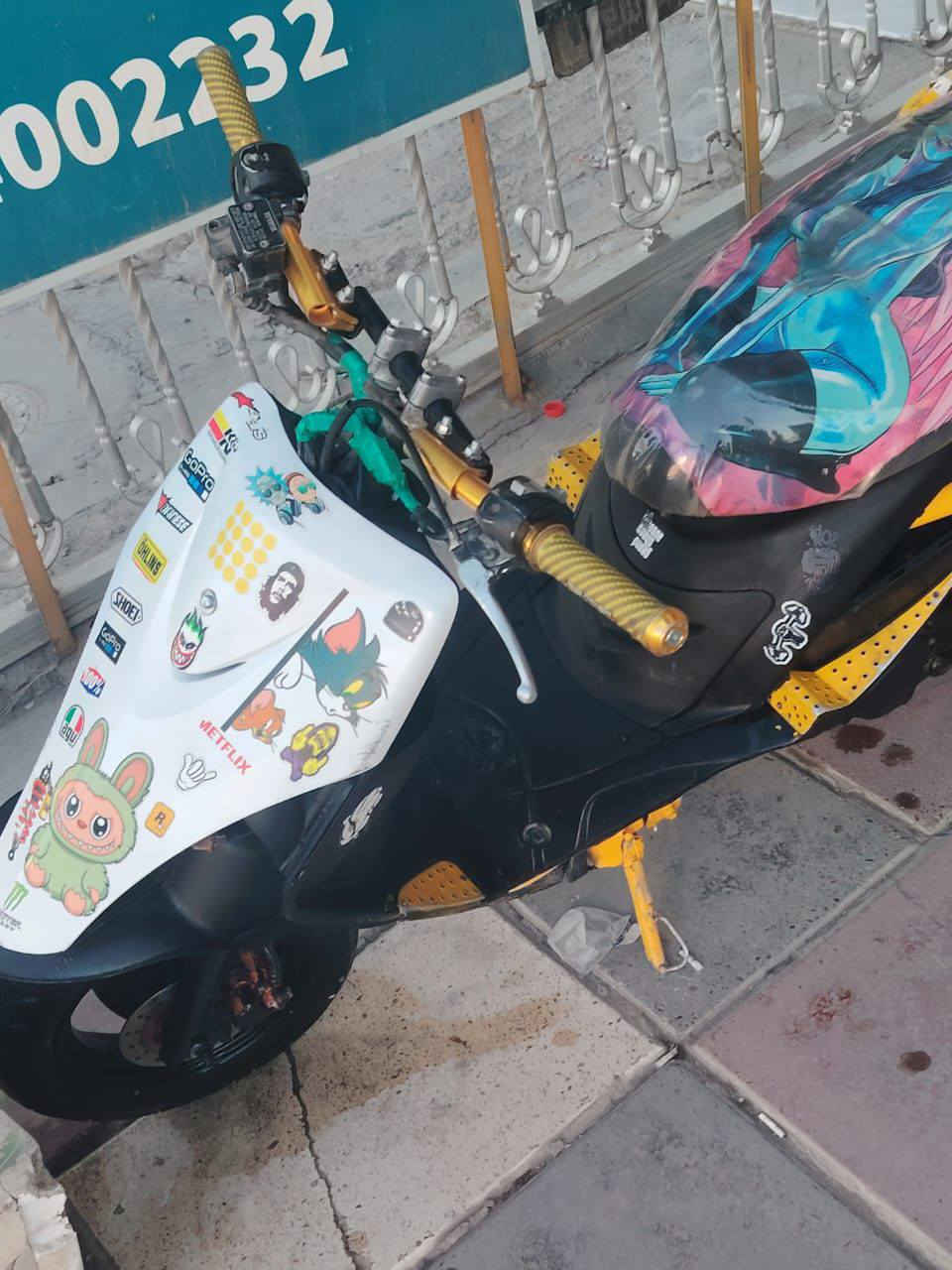 سلام عليكم عندي دراجه لبيع مال لعب شرط مكينه ما مدود عليها درنفيس مكينه ما مفتوحه كفاله رايدها ب450 وبيها مجال ودراجه شوفت عيونكم ‏‪ اتواصل وتساب أو عله رصيد وخادم ***********‬‏ مكاني بغداد رحمانيه
