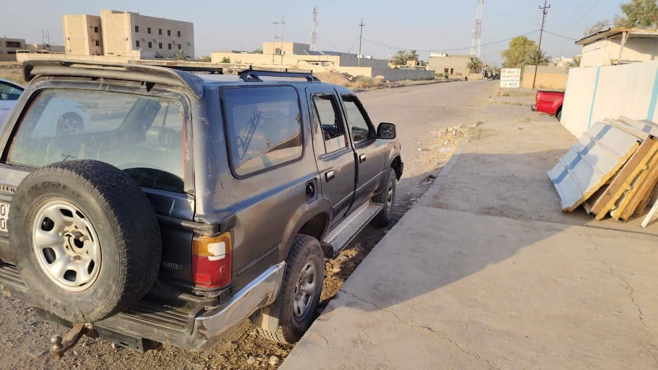 للبيع بسعر مناسب
تيوتا  سورف موديل ٢٠٠٠
محرك VVT كير محرك شرط
تخم تاير باتري جديد حداديه جديدة
رقم ديالئ دولي لل٣١
شرط التحويل السعر اتصل علئ صاحب
السياره هوه يجاوب اني مكلف بالنشر
***********
مكان السياره صلاح الدين قضاء بلد
