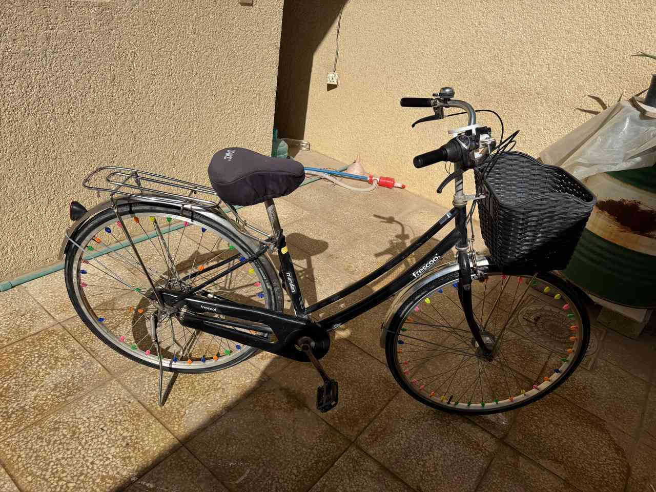 السلام عليكم بايسكل حجم 27 للبيع 
سعره120
مكاني كربلاء 
***********📞
