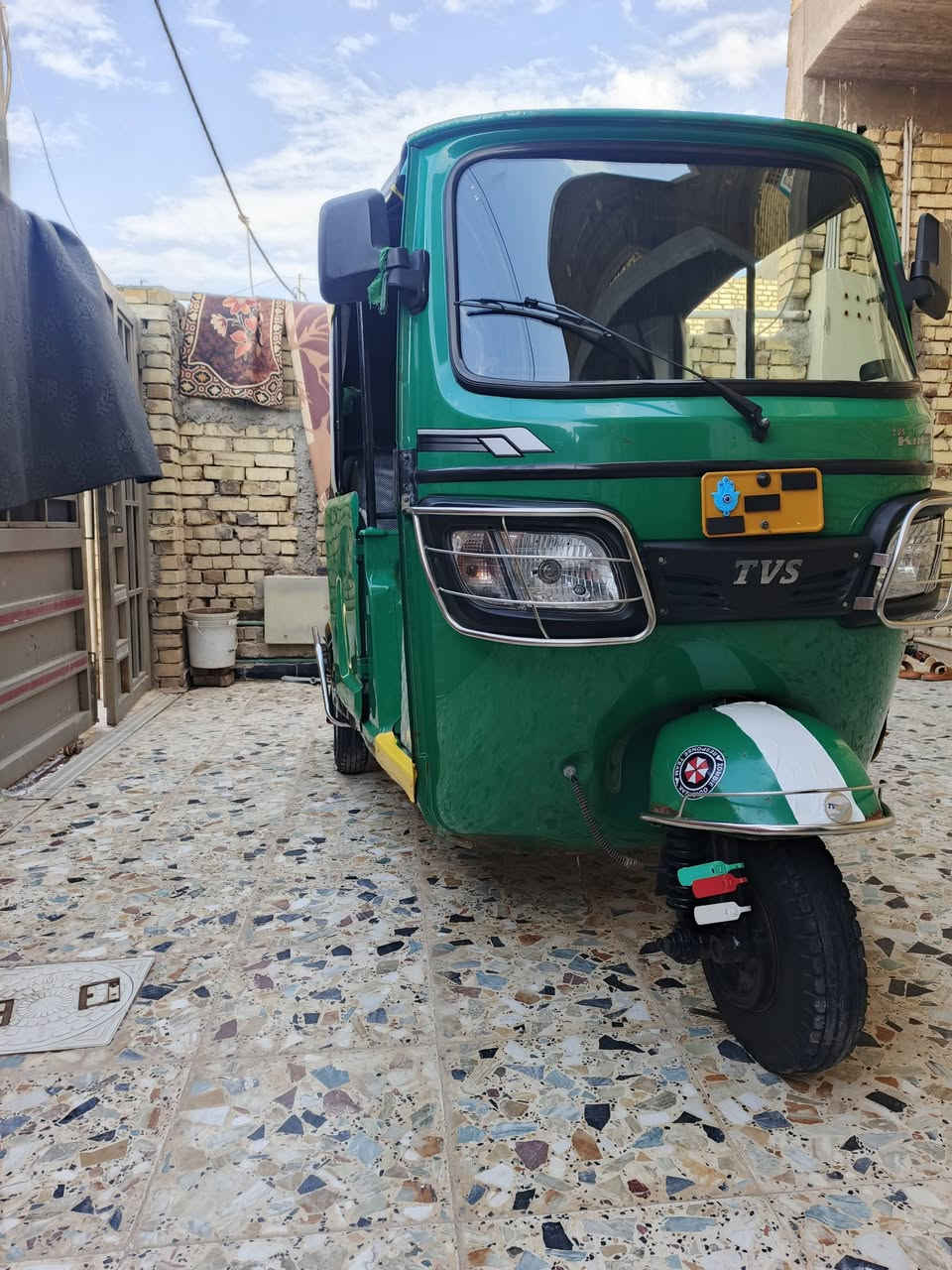 السلام عليكم تكتك TVS #للبيع_موديل 21 #اوراق_اصولي دراجه حلوه ونظيفه جاهزه مكاني الكوت  
سعرها 5،800 للاستفسار واتساب اواتصل***********
