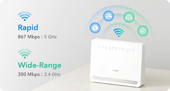 Router Cudy AC1200
doul band 2.4  & 5G and 4G LTE for sim
جدید متوفر.  سعر ٣٥ الف


**إذا كنت صاحب هذا الإعلان وتريد حذفه لأي سبب، رجاءا أرسل رسالة إلى الدعم الفني**