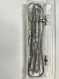 زناجيل او اسوار فضل 925 العدد7 قطع مجموعة الكلي 96 غرام سعر الغرام5الف...