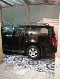 سياره نيسان باثفندر ٢٠٠٨ سياره وارد امريكي حادثها جاملغ والتكمه بمريكا...