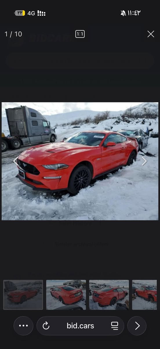 السلام عليكم موستنك جي تي الشكل الجديد للبيع موديل 2022السيارة ماشية 21الف كلو السيارة فول شاشة دجتل كشنات كهرباء تدفة تبريد السيارةبية تزويد دركة ويالة صلنصات السيارة بية صبغ جاملغ امامي وشوية من الباب السيارة ايرباك ما بية شاصي ما بية سعر السيارة اب22الف وبية مجال بصيط ***********التصال وتساب
