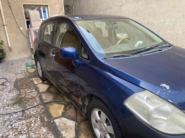 السلام عليكم نيسان تيدا موديل 2007 صبغ 3قطع  السياره ماشيه 105 محرك كير مبدالات جدد تبريد شغال مشط استيرن جديد السعر 70 الهاتف *********** مكان السياره بغداد
