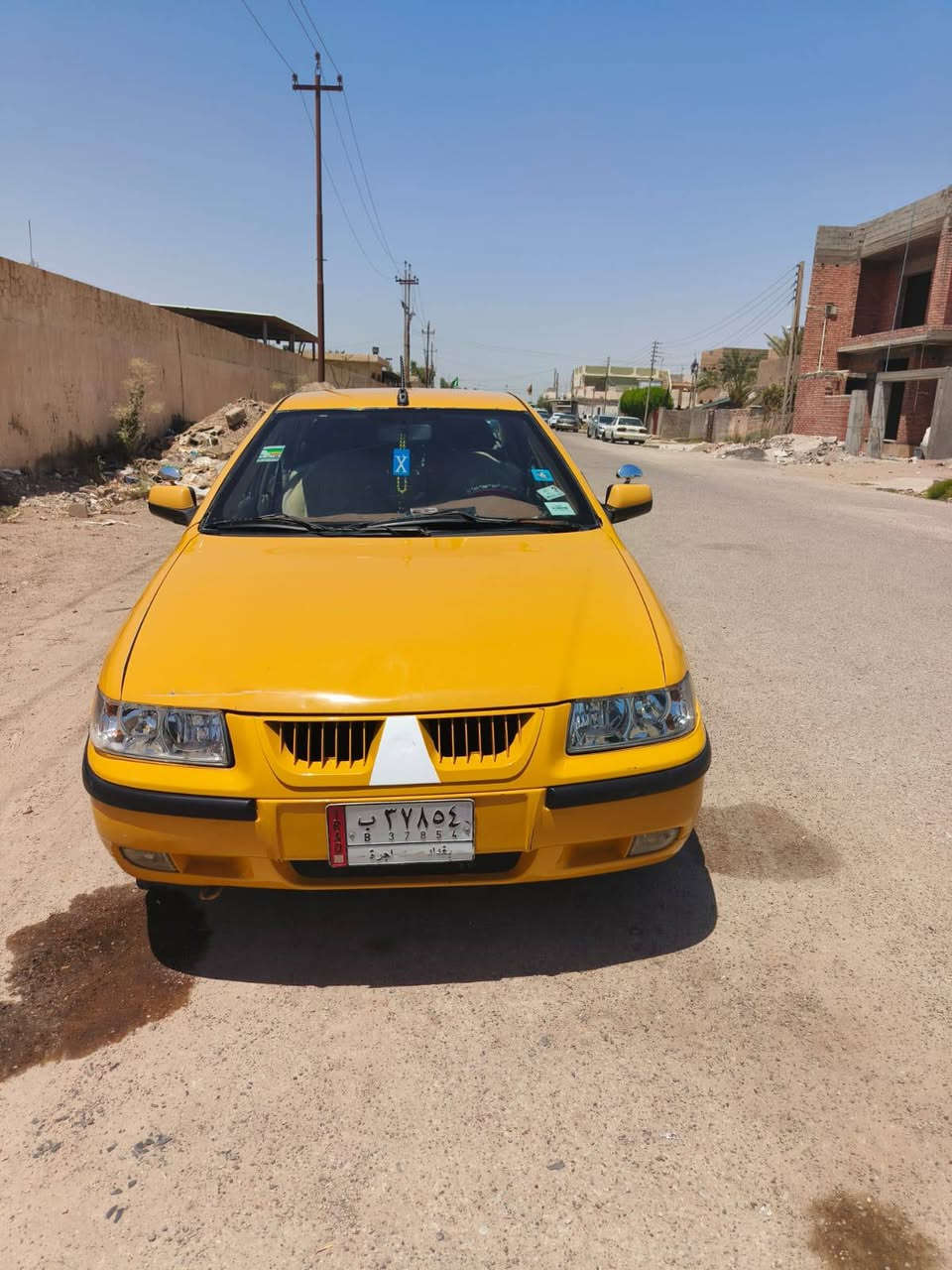 السلام عليكم سمند 2011 خط جوال رقم  بغداد مكينه تبريد تدفئه مكفوله مصفره من كلشي حداديه جديده تخم تاير جديد دوشمه جديد كل نقص مابيها السعر 35وبيها مجال 
الاتصال ***********
