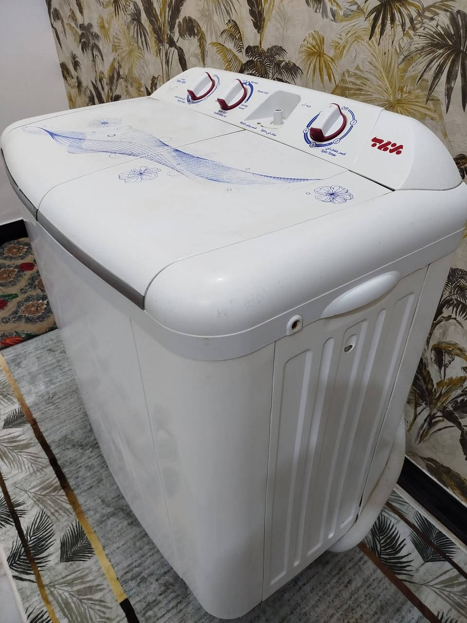 للبيع غساله برفاب ابلاديه ماداخله تصليح بيه ضمان جاهزه غسل وتنشيف سعر 95 مكاني كربلاء حي العامل *********** وتساب ماسنجر موجود ***********

