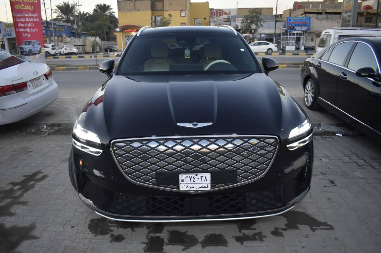 جينسز كهرباء بالكامل موديل 2024
سيارة كهربائية بالكامل اقتصادية
دفع رباعي AWD دبل ماطور
تنطيك قوة حوالي 429 حصان و516 lb-ft عزم دوران
وفي Boost Mode توصل القوة حتى 483 حصان 
(زائد قوة مؤقتة عند التسارع)

💎 ســعــر ✅ ::  الــرد تلقائي 📮

الأداء
التسارع 0–100 كم/س تقريبًا 4.2–4.5 ثواني
أعلى سرعة حوالي 235 كم/س
سيارة سريعة وهادية بالكهرباء وتغلب منافسين كثيرين من فئة SUV الكهربائية
البطارية والمدى
سعة البطارية حوالي 77.4 ك.و.س
المدى الكهربائي الرسمي حوالي 450 كم للشحنة الكاملة حسب تقديرات EPA
شحن سريع من 10% إلى 80% بحوالي 18–20 دقيقة على شاحن سريع مناسب
بالاستخدام الفعلي ممكن تحصل على مدى أعلى داخل المدينة ومع قيادة معتدلة
الراحة والمساحة
مكان كافي لخمسة ركاب
تجهيزات داخلية فخمة
شاشة رقمية
نظام تكييف
مواد جلد
بيه هواية مواصفات بعد

رقم التواصل :::- ***********
