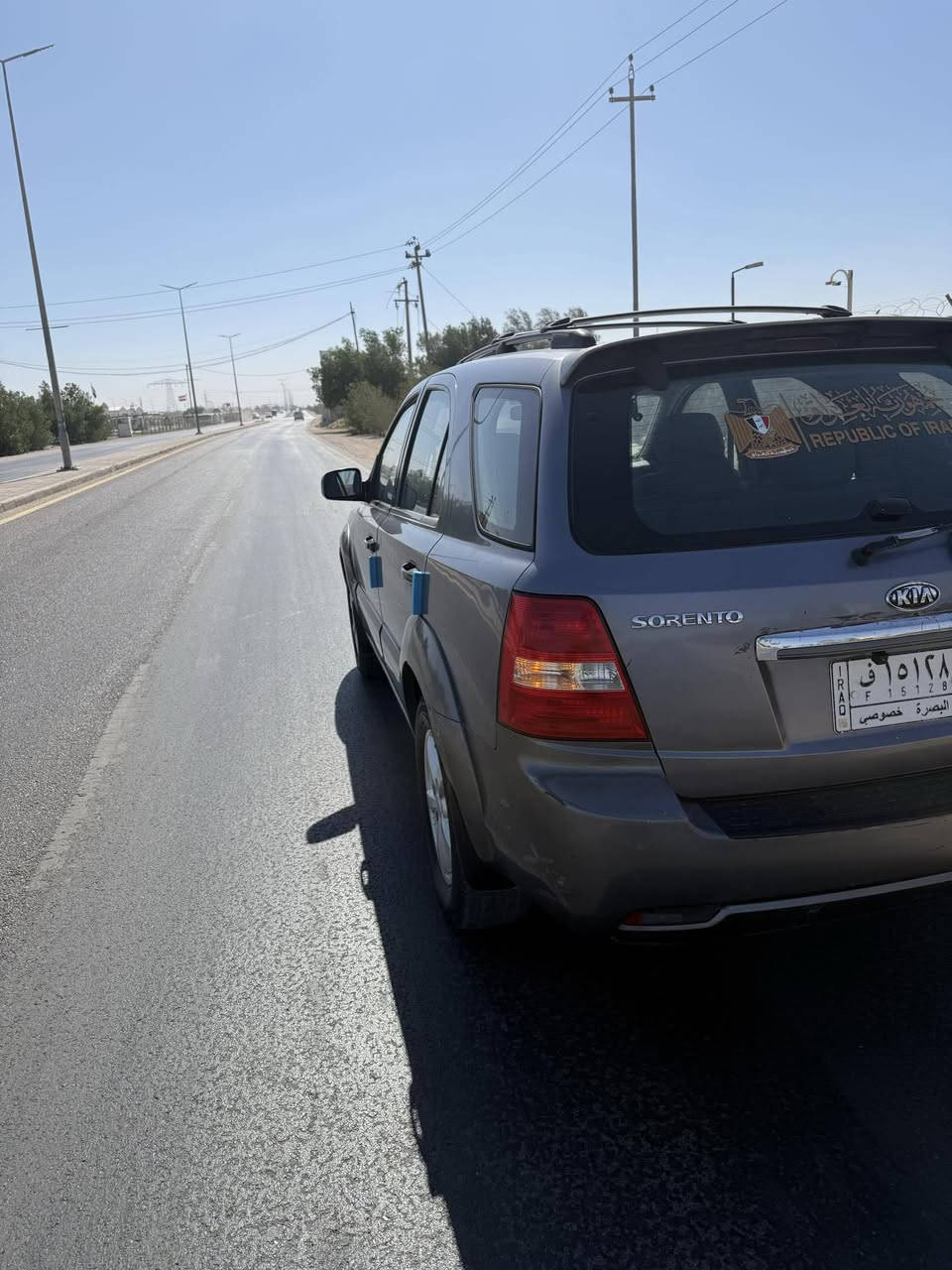 السلام عليكم للبيع أو المراوس حسب القناعه
كيا سورنتو 2007وارد خليجي السياره مكفوله كفاله عامه من قطره الصبغ حته الدعاميات ما بيهن صبغ رقم بصره تحويل ثاني يوم سنويه ما منتهيه بعده محرك 3800المرغوب كفاله  شرط كير كفاله فول مواصفات كلش للخير 
فتحه سلايت دواخل صاج تحكم استرين جهتين تبريد بيانو دواخل صاج تخم تاير جديد تبريد ثلج شرط محرك وكير جيس شاشه كأمره دوائره سياره متعوب عليه وشرط ترايك 200لايت زنون كلش قوي السعر 100وبيه مجال بسيط مكان السياره البصره رقم الهاتف ***********
