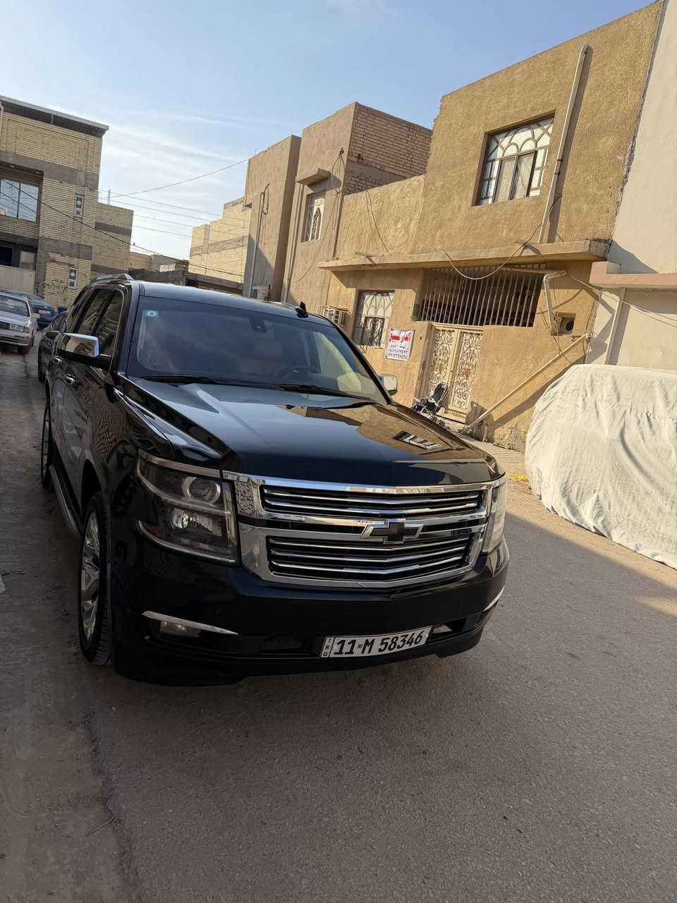 السلام عليكم 

للبيع تاهو 
مديل 2019
بوليسي 
ماشيه 141 الف كيلو 
رقم بغداد دولي بسمي
السياره جديده
تخم تاير 
حداديه امامي خلفي 
ويل برايمر اصلي وكاله
السياره برغي معايزه 
حادثها فقط جاملغ بدون دواخل 
جميع الارباكات  سليمه 
مكان السياره النجف 
السعر 335 ورقه 
***********
