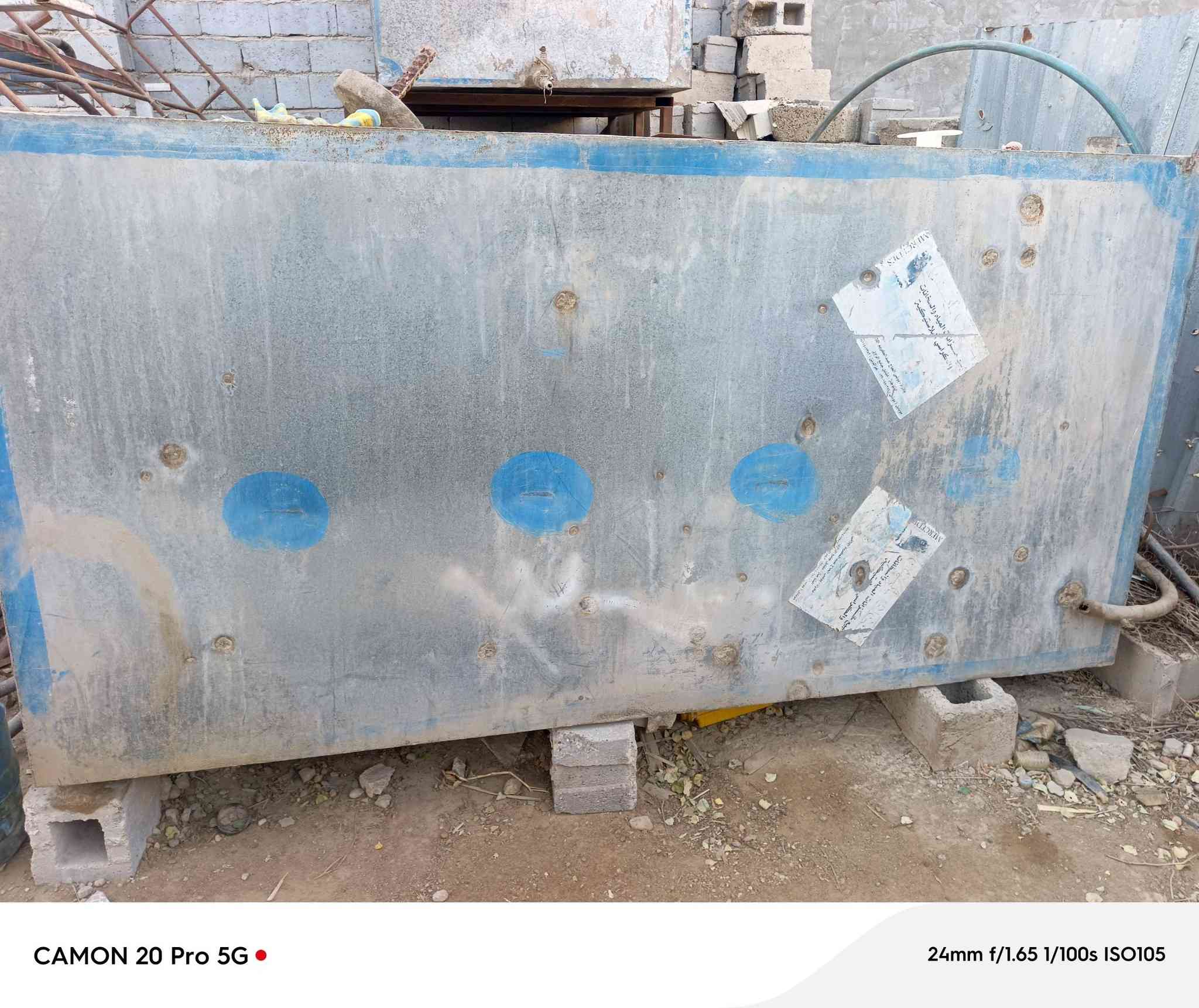 #للبيع

تانكيات عدد 2 حجم 4الاف نضيفات للاتصال ع هذا الرقم ***********
