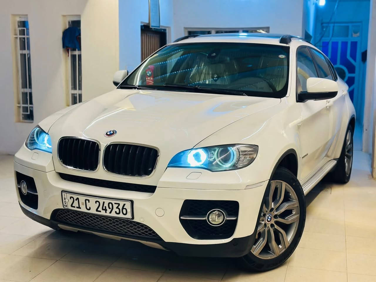 BMW X6 3.5  2009
--------------------------
#السعر : اتصال ☎️ مناسب. !! 
‏
#رقم الهاتف :-*********** واتساب  

#رقم السيارة : سليمانية دولي 

#مكان السيارة : كربلاء 
----------------------
للبيع او مراوس ب نيسان بترول فقط
بي ام  X6 موديل 2009 
حجم 3.5 6 سلندر توين تيربو المرغوب. 
  سيارة خليجية الوحيده من خواته هاي النظافه
سنوية +هزة جديد سيارة مكفولة 
بدون ضربة وصبغ وتبديل كفاله 
سيارة فول فووووول مواصفات
تفاصيل 👇🏼👇🏼
1_ بصمة 
2_محرك 6 سلندر  ✈️⁦⁩+كير مكفولات ⁦
3_تبريد شغال قطعتين ❄️ 
4_سلايت 
6_مراية داخلية+جانبة عاكسة 🔍
7_مري شفط ⚔️
8_ كشنات كهرباء  +ذاكرة خزن  
9_بردات جانبية✨
10-لدات انارة داخلية 💡
11-شاشة جبيرة 🖥
12-داخل اوف وايت 
13-انارة ترحيب 🔦+ أناره علامة BM أبواب 
14_ كاميرا خلفية 
15-حساسات امامي خلفي  
16-ويل حجم 20 تو سايز  +تخم تاير جديد 
17-صدر امامي خلفي جديد  ⚔️⁦
18-اوتو هولد ⚔️ 
19-لايت زنون داينمك  
20-ستيرن كهرباء مع خزن ذاكرة 
21-شاشة اعطال 
22_هاند بريك بصمة 
23- كزوز رياضي بلادي
24_شفتات ستيرن 
25_جنطة كهرباء  
26_دخول ذكي 
27_زراك لايت 
28_تشغيل بدون مفتاح 
29_فان خلفي منفصل
30 بعد بيه هواي مواصفات ما ذاكرها 
اتصال ☎️ سيدعلي ***********
سعر اتصال ☎️ سعر مناسب  
سياره جديده بمعنى الكلمة
----------------------
