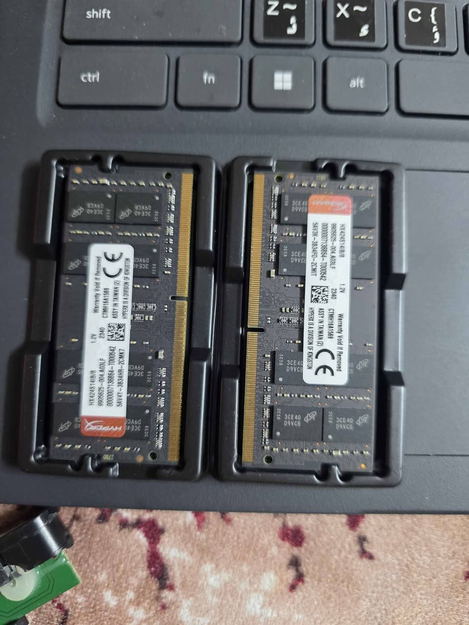 رامات عدد ٢ حجم ٨ كيكة ddr4
سعر ٧٠ الف 
مفحوص شرط الشغل بغداد, العراق


**إذا كنت صاحب هذا الإعلان وتريد حذفه لأي سبب، رجاءا أرسل رسالة إلى الدعم الفني**