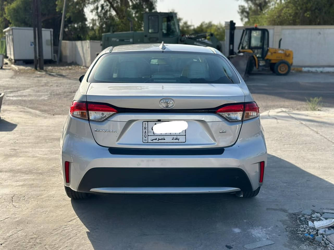 السلام عليكم
كورلا للبيع موديل 2020
مواصفات le داخل بيجي 
السياره عليه ادامه كامله دهن كير مبدل تخم تاير 
مناقصه كلشي 
الضرر 4 قطع صبغ  
ماشيه 113 كيلو 
بجم كبس حادثها جانبي بسيط 
📍مكان السياره بغداد الكاظميه
🔴السياره بسمي تحويل مباشر 
السعر 138 وبيه مجال بسيط
التواصل على الرقم مموجود على الفيس 
***********☎️
