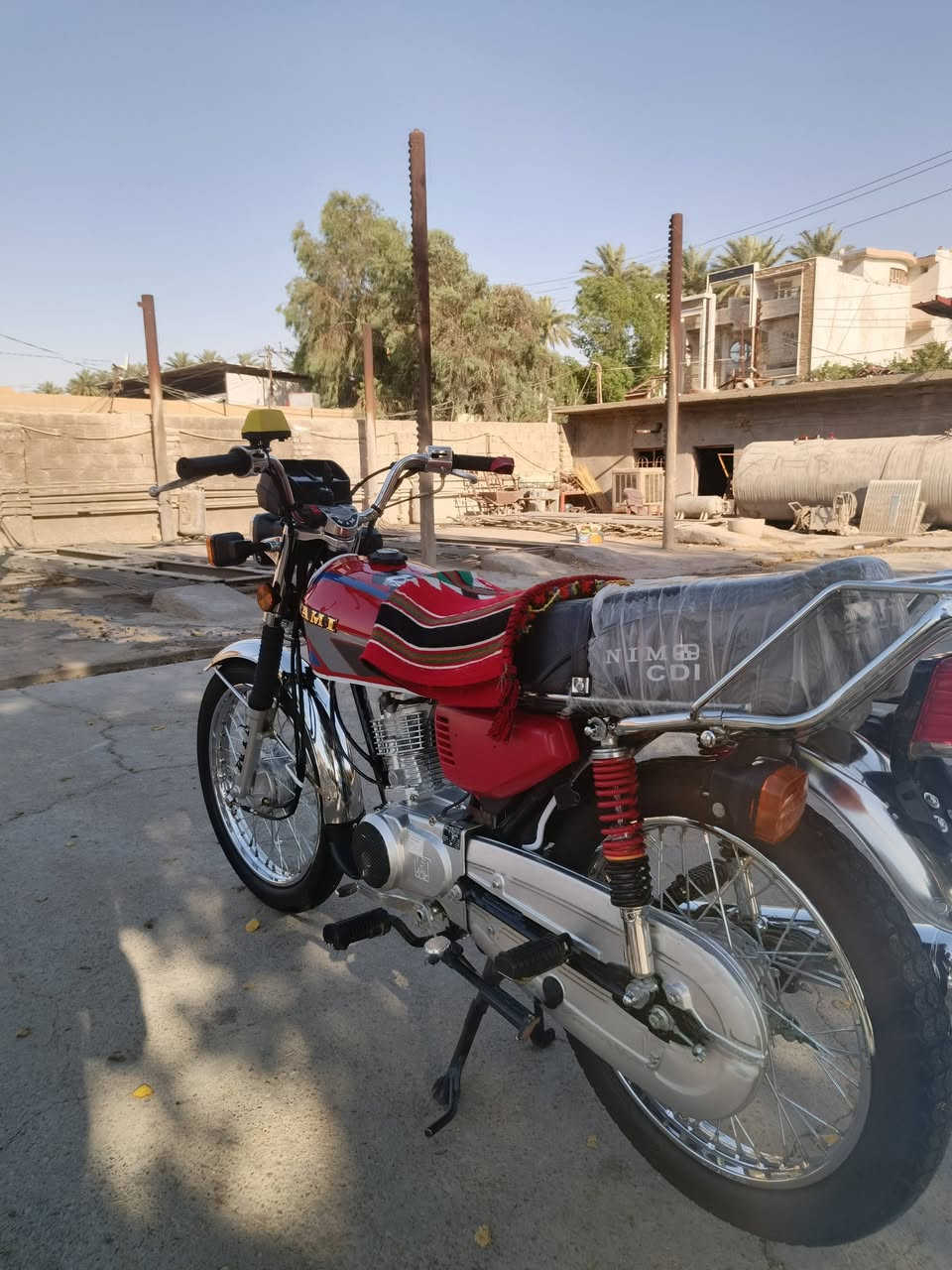 السلام عليكم دراجة للبيع موديل 27فول نضافة بعدة جديدة تعال وشف وافحص وكلب وبسعر مناسب العنوان ديالى بعقوبة بهرز الاستفسار الاتصال علا رقم ***********او اتصل واتساب
