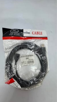 كيبل تمديد • USB 2.0 • ٣ متر