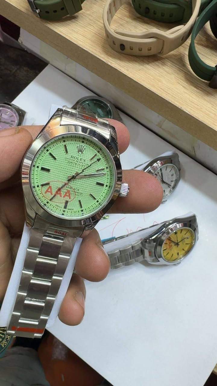 ساعه رولكس
متوفر جميع القطع
للاستفسار خاص
🎁بكجات هدايا تنفيذ حسب الطلب
📿اكسسوارات نسائي رجال هدايا
✅️فضه صياغت اسماء وحروف حسب الطلب
✅️حفر ليزر حسب الطلب
✅️اراكيل الكتروني اراكيل عادي
✅️تجهيز هدايا حسب الطلب
✅️تتوفر خدمت توصيل جميع المحافضات 
حي العامل مجاني
 هاتف ***********
