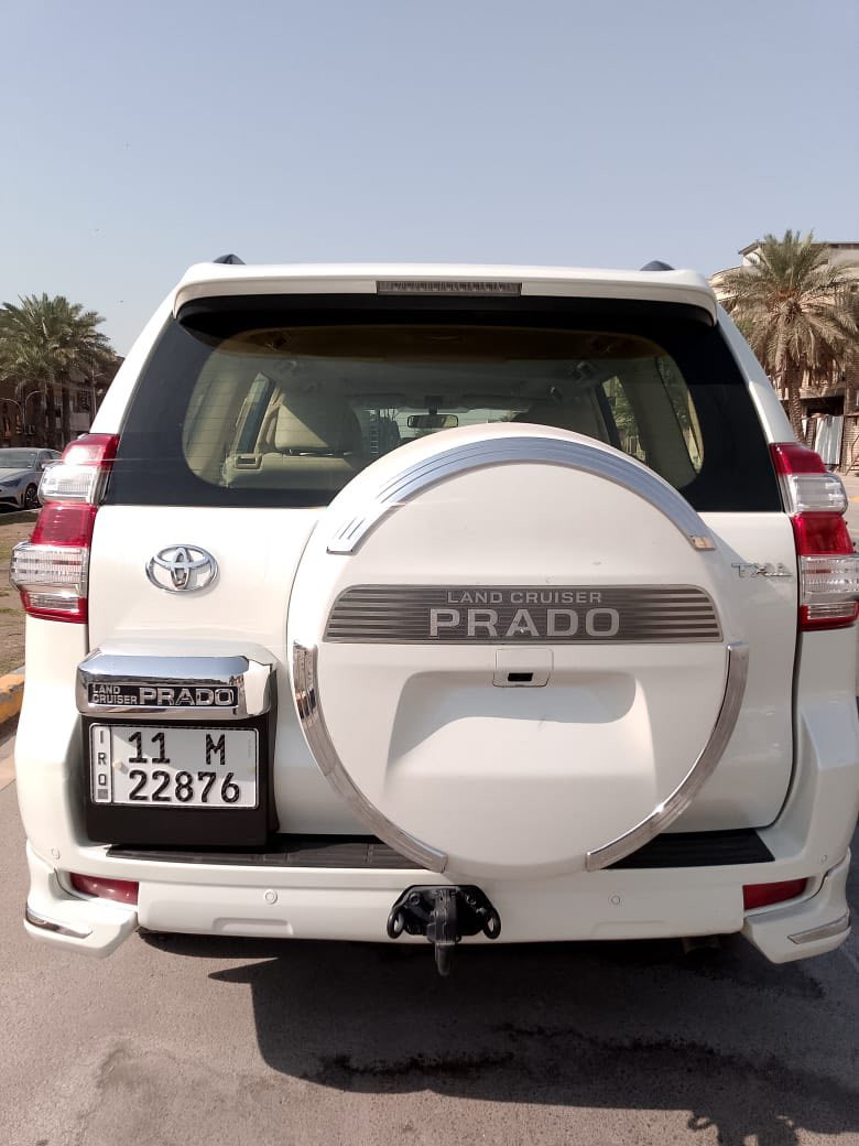 سلام عليكم
برادو خليجي موديل(15)
سونار مرفق  بل منشور 
مواصفاتTXL معروفه
سعر(325)بيها مجال 
موقع بغداد مدينه الصدر 
رقم الهاتف ***********
