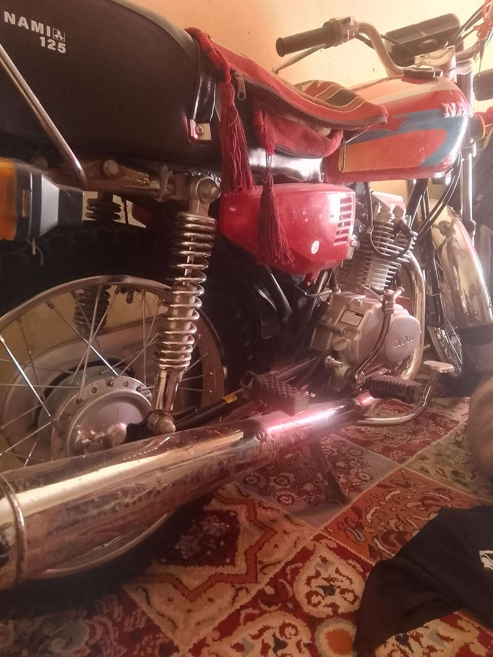 سلام عليكم دراجه نامه موديل25بدون سعر750 وهاذ رقمي ***********
