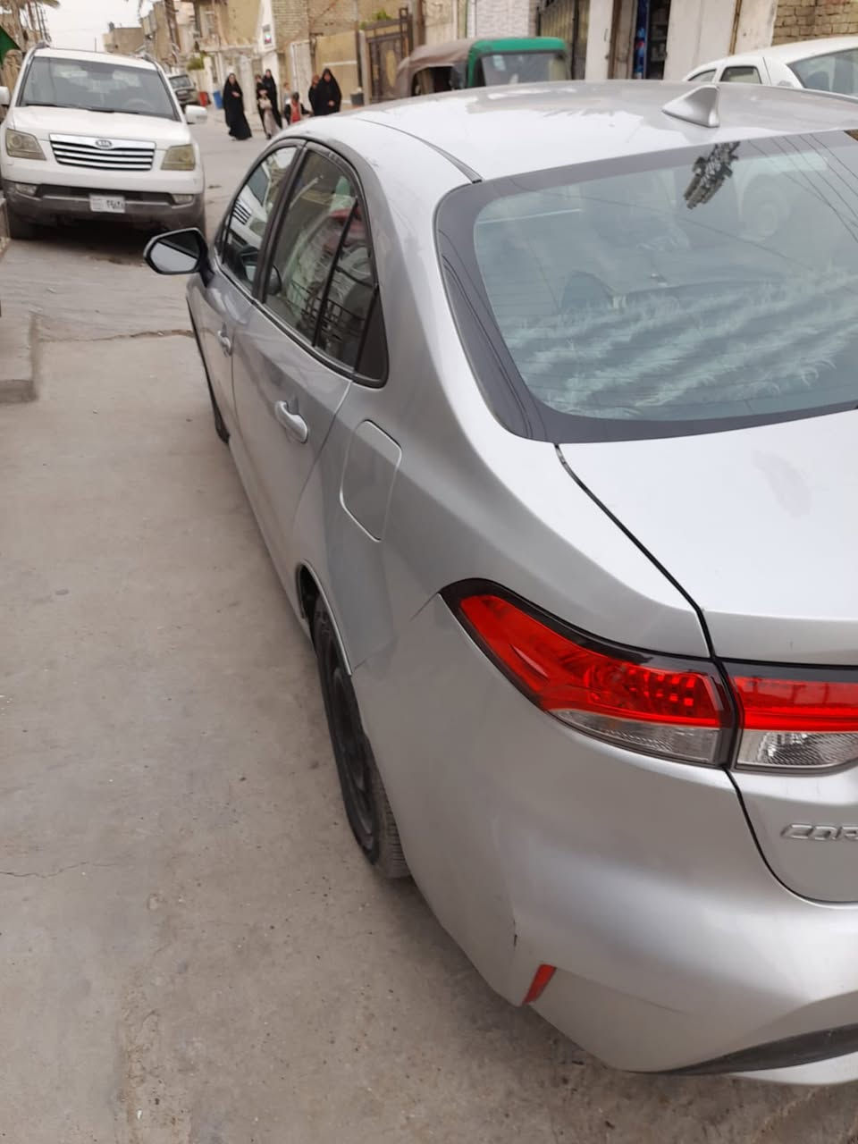 كورلا موديل 2021 معوقين بسمنه بعد سنتين وتصير حره موصفات LE  ماشيه خمسينات بيهه حالوب ناعم  سياره حادثه جاملغ خلفي جهه سايق وضربته شطح بل بنيد راديتر ع بلاد بدون ايرباك السياره سبير منازل داخل كفاله كله  مكانه بغداد مدينه الصدر ***********
