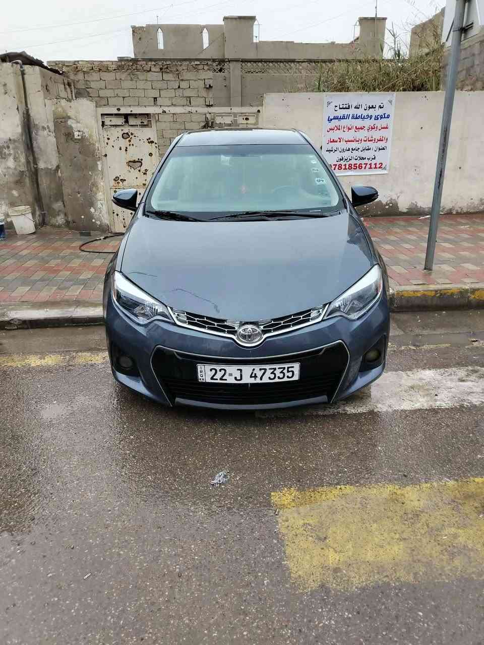 كورلا وارد امريكي مودديل 2016 فئه S
ضرر جاملغ أمامي وبنيد من امريكا وهنا بلعراق جاملغ أمامي صبغ وبيه كلير بين بابين سايق والخلف
مكينه وكير شرط الفحص
صاحبه موجود الشرعي تحويل شوكت متريد
رقم اربيل سياره نضيفه من داخل
سعر 110 بي مجال
مكاني رمادي شارع 20
إلاتصال *********** او وتساب او مراوس بسياره ترهم حسب قناعه الشخصين
