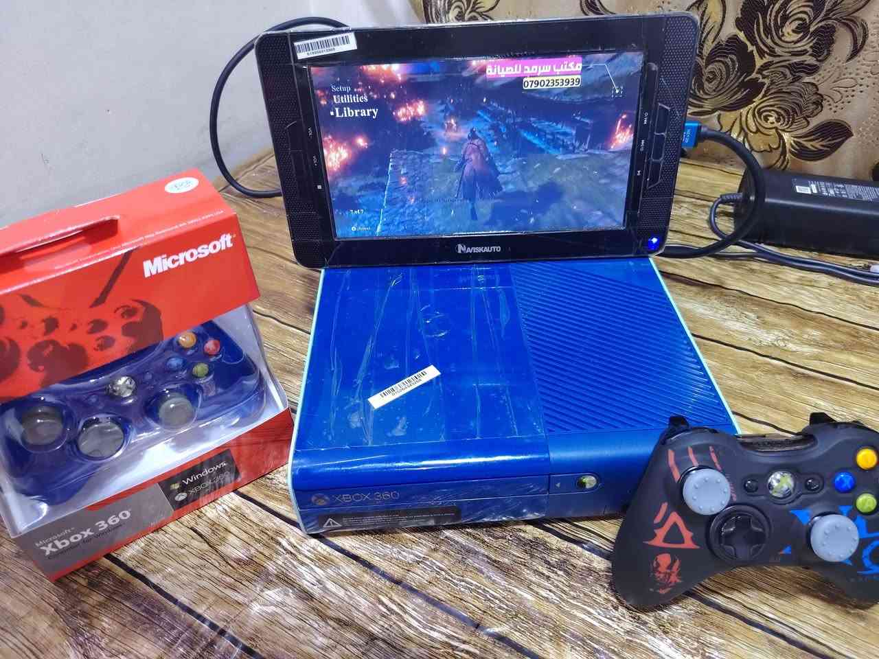 جهاز اكس بؤكس سوبر سلم  360 باندل نسخه  اخو جديد نظام فري ستايل واجه عربيه هارد320 G منزل بي 250  لعبه  من اقؤى الالعاب الاكس بؤكس جيتي كراند فورزه بيس 23 عربيه  وريد ديد وكل الالعاب قتاليه مع جوستكين  واحد جديد . وغراضه كامله. للاستفسار اتصل ع واتساب ***********... السعر 135 بغداد, العراق
