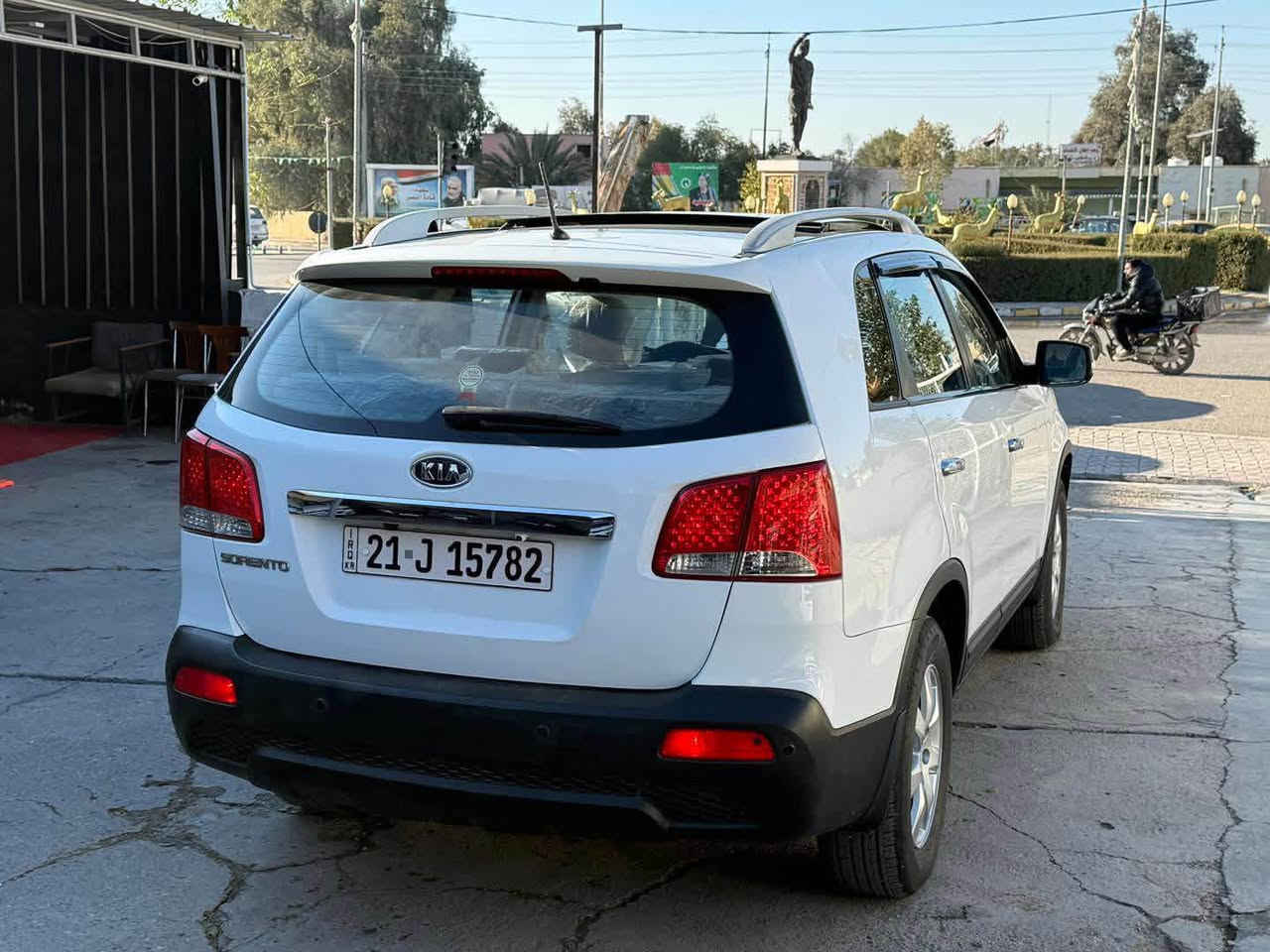 نوع السياره كيا سورنتو 
موديل 2012
مواصفات پانوراما 
تحكم استيرن
محرك 4. 2400
بدون صبغ
سونر مرفق
للاستفسار ***********
العنوان ديالى خانقين / معرض خانقين للسيارات خناقين, ديالى
