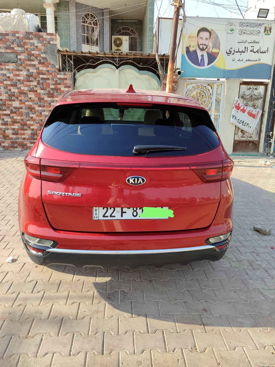 للبيع كيا سبورتج موديل 2021 رقم اربيل . حاليا العماره . مكفوله من الصبغ وتبديل وارد امريكي . للاستفسار . ..***********. السعر 168 ورقه قفل
