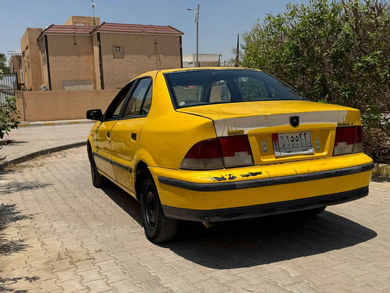 السلام عليكم سمند مديل ٩ رقم بغداد اجره تبريد شغال حداديه جديده كيرها جديد كهربائيات كله شغاله السعر ١٩ وبيه مجال السياره باسمنه للاستفسار *********** مكاني النجف مصفره غرامات  بس هيئه عليه ٢١٩ الف ينزلن من السعر
