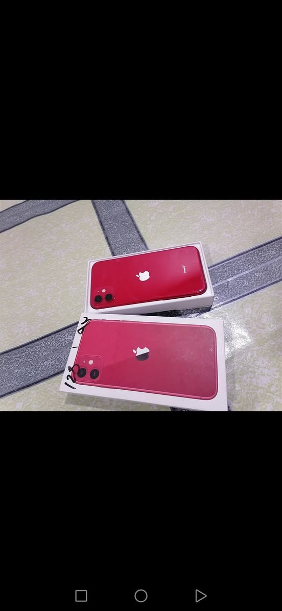 ايفون 11 اخو الجديد بطارية 93. قطعة اتخبل
سعره 270 وبي مجال حتى ىوصل الضمان موجود. تعال خاص وبخدمتك.  توصيل موجود


**إذا كنت صاحب هذا الإعلان وتريد حذفه لأي سبب، رجاءا أرسل رسالة إلى الدعم الفني**