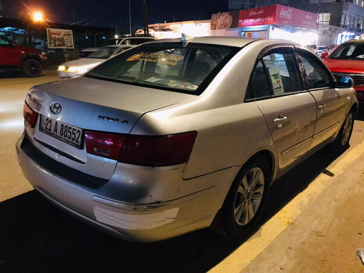 بسم الله الرحمـن الرحيـم
السلام عليكم

سوناتا للبيع موديل 2009 وارد أمريكي

 محرك 2400

 رقم سليمانيه انكليزي

 سنوية جديده

 محرك وكير جدد لاتنقيص ولاتبخير

مكاني واسط 

السعر 110وبيها مجال 

***********
