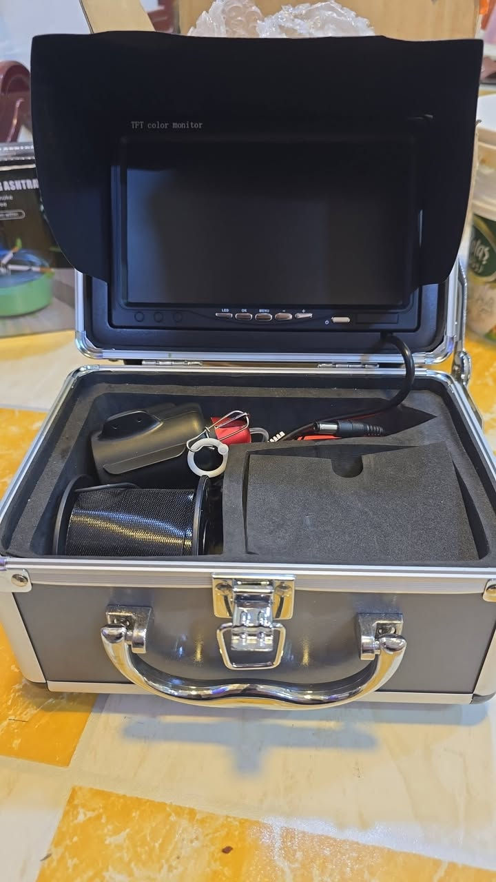 جهاز صيد  الاسماك تحت البحر
شاشه + كامره يجي شحن  
علبه المنيوم بطاريه ليثيوم + شاحنه 
سعر 150 
عنواني بصره


**إذا كنت صاحب هذا الإعلان وتريد حذفه لأي سبب، رجاءا أرسل رسالة إلى الدعم الفني**