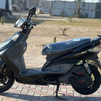 مكلف بلنشر دراجة سكنس(فحل )  🛵 للبيع دراجة شلعه معدل كهربائيات كلهه شغ...