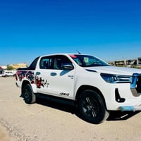 تيوتا هايلوكس تي اردي فور ويل 2022سياره جديده مكفوله من الضربة والتبدي...