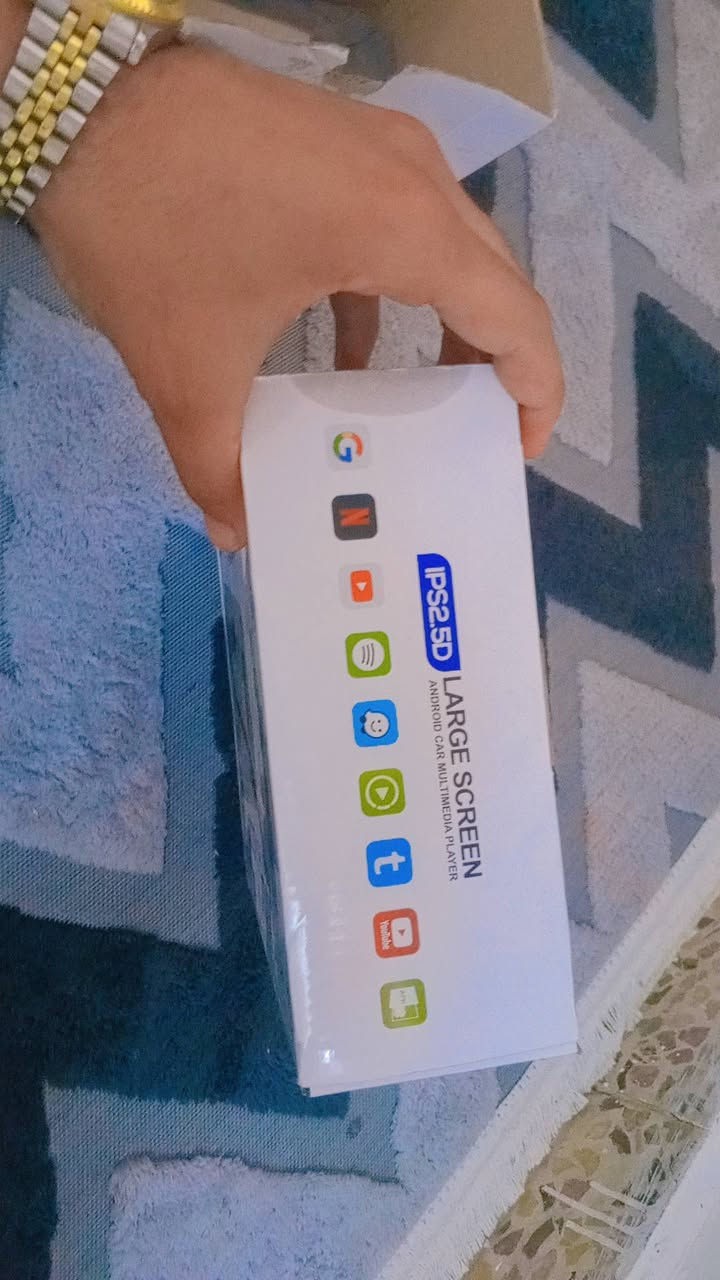 السلام عليكم ورحمة الله وبركاته
شاشه كبيره ترهم جميع أنواع السيارات تكعد بلاديه
قيم بل يرضي الله شغاله فول مواصفات جربتها على سيارة تنزل ويز مكاني بغداد الكاظمية ***********
