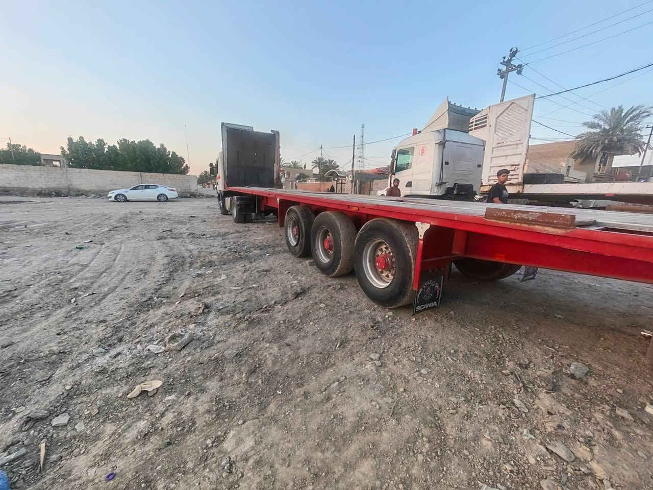 سكانيا الفينيه رقم بغداد دولي
سنويه جديده  لل2030
مكفوله كفاله عامه لا فطر شاصي ولا كسر ولاتبديل على البلادي 
محرك خير من الله لاتنقيص ولا تبخير 
كير 3×3 خير من الله 
انجكتر خطين 
السياره مسويلها ادامه جديده جاهزه من كلشي كبل للشغل تطلع ماناقصها برغي   
مكانها حله جبله 
للاستفسار 
***********
