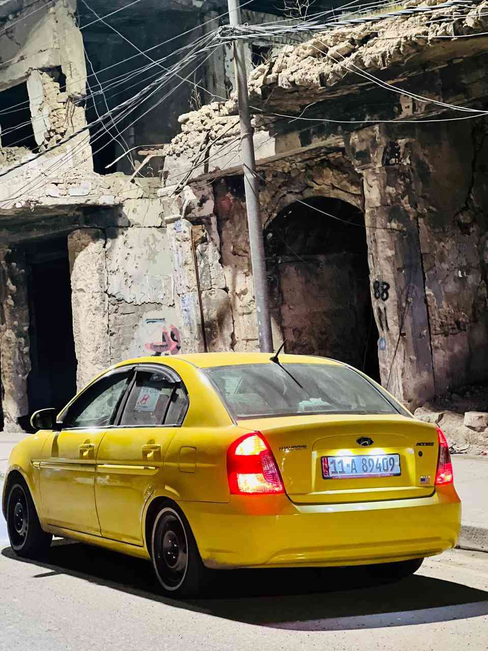 للبيع اكسنت  2008 وارد امريكي
رقم بغداد الجديد هزه وسنويه جديده 

محرك ١٦٠٠ كير توماتيك  كلو شرط 

تبريد تدفئه 

جامات كهرب 

مري كهرب 

مكانها موصل للاستفسار ***********
