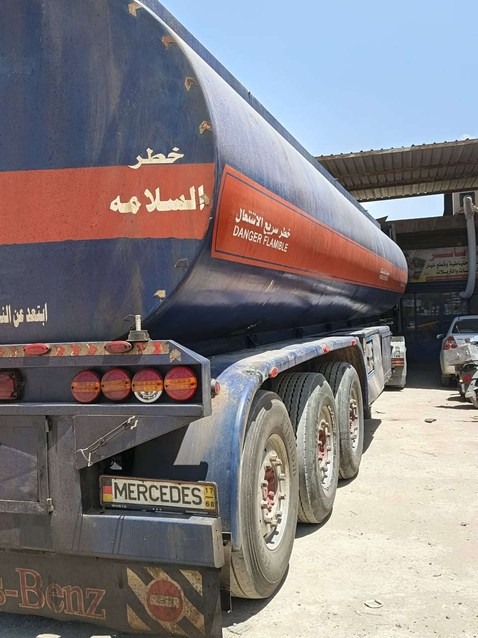 تانكي صهريج اوربي محمول للبيع مع منضومه بويلر تخم تاير تخم ويل كروم
للاستفسار ***********
