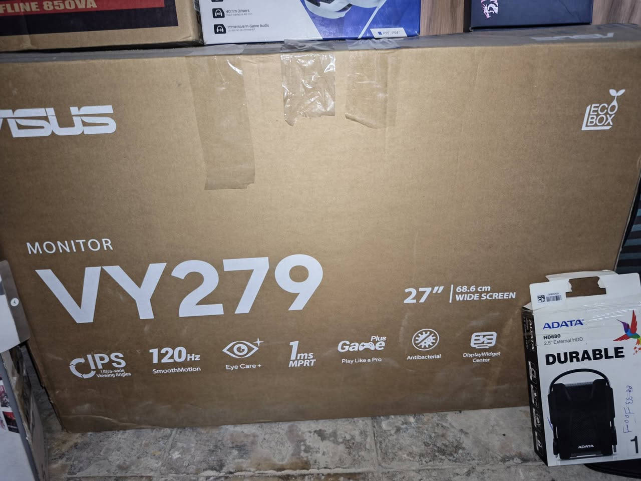 للبيع قطع جديدة وبأفضل شركات بالسوق
1- شاشة گيمنك 120فريم من شركة asus وتعرفون شنو هاي الشركة، جديدة وشكاكية
السعر 180 بس
2- ماوس اتارك شارك وهي افضل شركة موس بالسوق بأعلى جودة وخاص للألعاب ويكون واير او وايرلس
بسعر 30 بس
3- كيبورد من ريد دراكون يكون بحجم 60% وريد سوج خاص بالكيمنك وبأعلى جودة وخرافي
بسعر 30 بس
4- موس باد بحجم كبير وضد الماء والكسرات وبأعلى جودة
بسعر 10 بس
5- سماعة الاصلية من شركة هيبر مستخدمة بس شغالة بشكل مستقر ومريحة بشكل خيالي ومخصصة للالعاب
بسعر 25 بس
6- هارد hdd بحجم 1 تيرا وضد الصدمات 
بسعر 50 
للتواصل على الواتساب ***********
وتوصيل موجود الكل مكان
