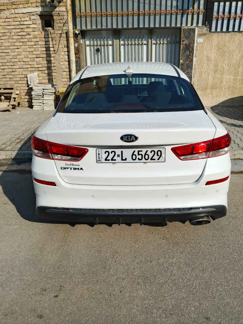 السلام عليكم ورحمة الله وبركاته
اوبتما 19 ابيض صدفي 
مبدل بيها قطعتين اصلي بدون صبغ ولا ارباك
محرك وكير وحداديه مامفتوحات 
رقم اربيل بسمي شخصيآ 
رقم وسنويه جدد لل 31 
مكانها نجف 
***********
