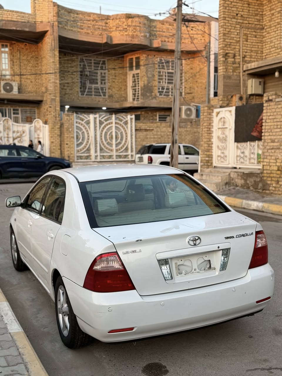 السلام عليكم
كورلا بيكاتشو 1800 مديل 2007 رقم بغداد بأسمي 

صبغ 3قطع بنيد وجاملغين امامي سعرهه 95

***********

***********
