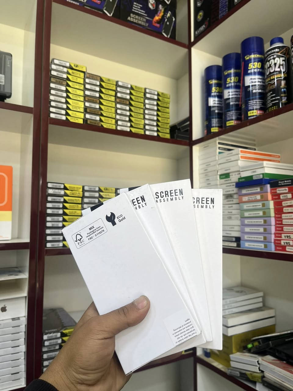 على بركة الله

يوفر مكتب انفنكس للهاتف النقال 

شاشات جمله +مفرد 

 الى الزبائن الكرام نوفر لكم 

شاشات 

كوالتي عالي 1️⃣✅

دقه سلسه 🧫

قوه💪🏻 +متانه 👌

الوان خرافيه 

صيانه فوريه خلال نصف ساعه يكون جهازك كامل مع ( تنضيف السماعات +تنضيف كامرات+لاسق شاشه اصلي )مجانا 

اختيار الافضل..قرار يصنع الفرق 

الاسعار مناسبه

للتواصل والاستفسار 

واتساب 

***********

منتظر هادي
