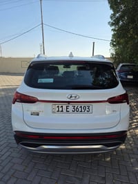 سنتافي موديل 24 محرك 6 سلندر سياره فول عدا بنراما والكشن مو تبريد  وتد...