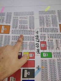 قطعه بتوزيع ال22الف مدخلها من شارع 40وقريبه سنتر الخدمات طابو وكفاله م...