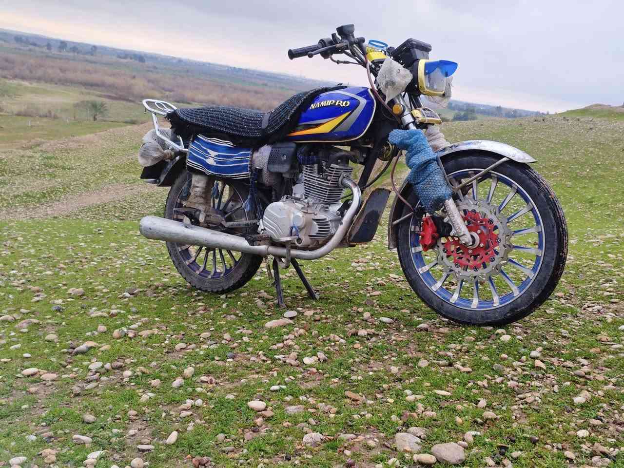 سلام عليكم للبيع دراجة نامي برو محرك 250cc موديل 25 مكاني خانقين ***********
